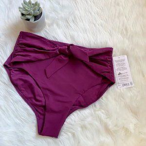 NWT Athleta High Rise Bottom Purple